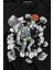 Uzayda Satürn Gezegeni Yanında Basketbol Oynayan Astronot Uzun Kollu Tişört Baskılı T-Shirt 2