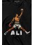 Muhammed Ali Boks Champion Boxing Uzun Kollu Tişört Baskılı T-Shirt 2