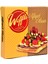 Waffle Kutusu 100'LÜ Paket | 18X18X4 cm Selefonlu Krome Karton Baskılı Ambalaj 1