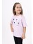 Toontoy Kız Çocuk Baskılı Tişört 1