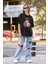 Bear Renkli Tasarım Baskılı Oversize T-Shirt 2