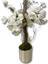 Beyaz Bahar Dalı 100 cm 12X12 Metal Saksı 4