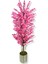 Pembe Bahar Dalı 180 cm Yapay Ağaç 30X30 Metal Saksı 1
