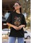 Nasa Bear Tasarım Baskılı Oversize T-Shirt 1
