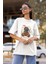 Nasa Bear Tasarım Baskılı Oversize T-Shirt 1