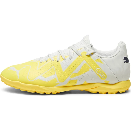 Puma Erkek Sedate Gray-Asphalt-Yellow Blaze Puma Future Play Tt Gri Erkek Halı Saha Ayakkabısı