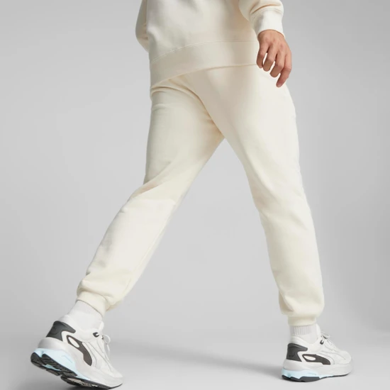 Puma Erkek Pristine Puma Track Meet Sweatpants Kırık Beyaz Erkek Eşofman Altı