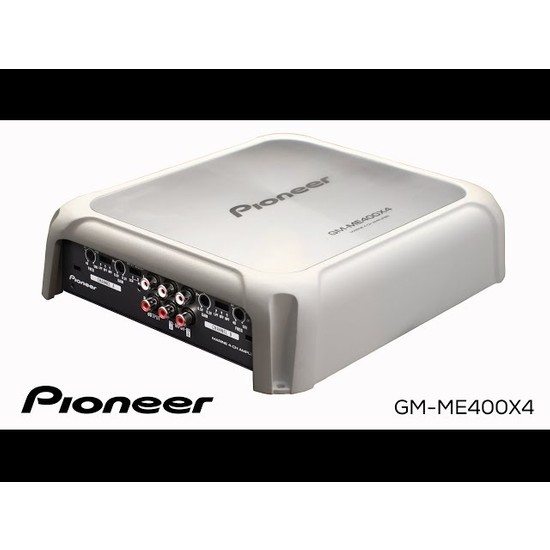 Pioneer GMME400X4 800W 4kanal Marine Amplifikatör Fiyatı