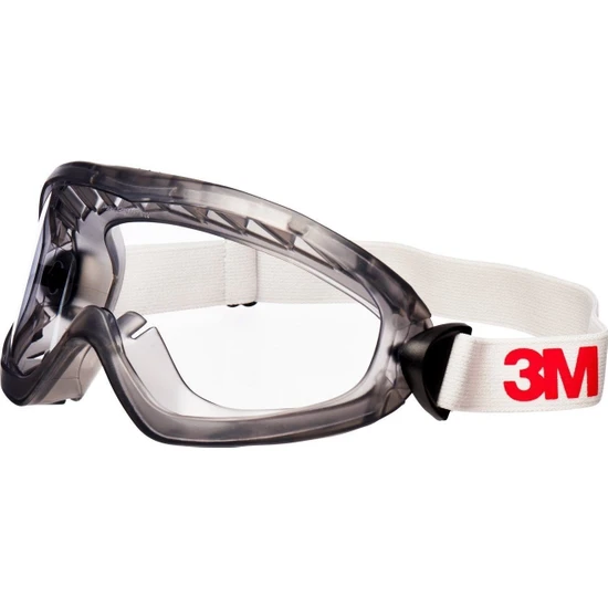 3M 3m™ 2890A As/af Kimyasallara Karşı Koruyucu Gözlük (Buğu Önleyici, Şeffaf Asetat Lens, Ventilli)