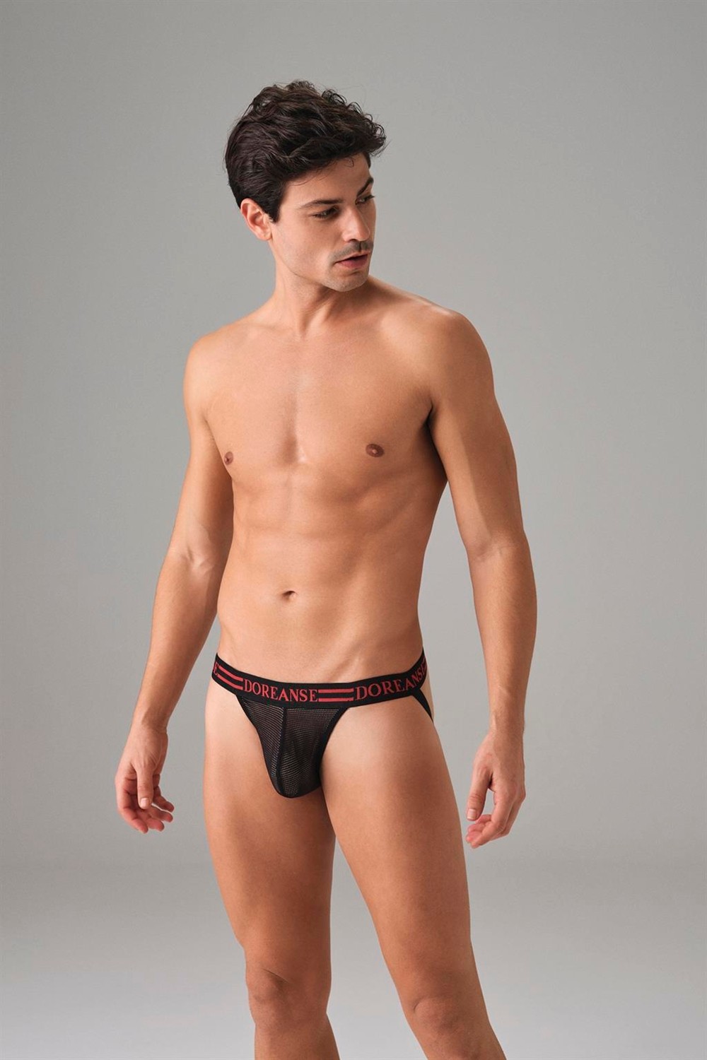 Doreanse Erkek Fantezi File Detaylı Jockstrap String 1006 görsel 3