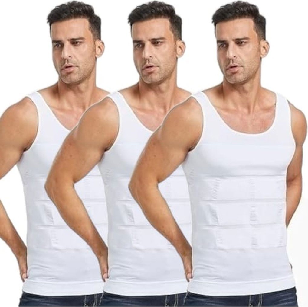 Mood Agenda Erkek Vücut Şekillendirici Göğüs ve Göbek Toparlayıcı Sıkılaştırıcı Nefes Alan Atlet Korse 3 'lü Set görsel 2