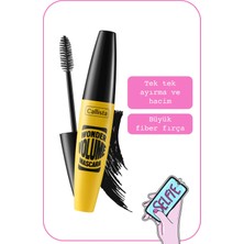 Callista Wonder Volume Mascara Hacim ve Kıvırma Etkili Maskara Siyah