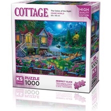 KS Games The Colors Of The Night 1000 Parça Puzzle