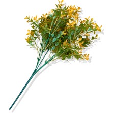 Yapay Bitki Turuncu Şimşir 35 cm 5 Dal