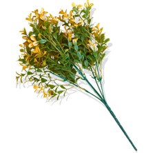 Yapay Bitki Turuncu Şimşir 35 cm 5 Dal