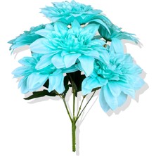 Yapay Yıldız Çiçeği Açık Mavi 45 cm 7 Dal