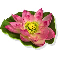 Yapay Pembe Su Nilüferi 17 cm