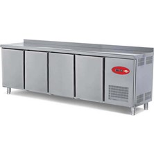 Empero EMP.255.60.02 Tezgah Tipi Derin Dondurucu (Fanlı) - 4 Kapılı - 255X60X85 cm