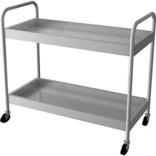 Empero EMP.BAH.2.8555-90 Bulaşık Toplama Arabası - Havuzlu - 55X85X90 cm