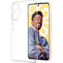 Smcase Realme C55 Kılıf Süper Silikon Lüx Korumalı Şeffaf