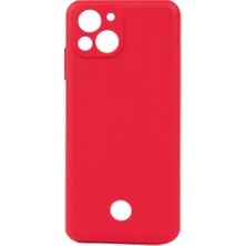 Smcase Reeder S23 Pro Max Kılıf Kamera Korumalı Premier Mat Silikon Kırmızı