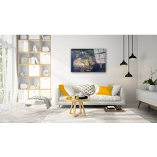 Bay Çağrı Dünya Haritası 34 Cam Tablo