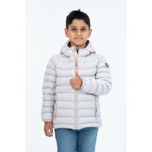 G-FOX Kısa Sabit Kapşonlu Dolgulu Erkek Çocuk Şişme Mont 7093E