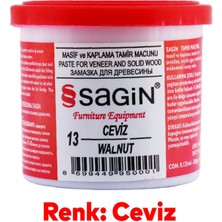 Badem10 Çok Amaçlı Ahşap Parke Masa Sehpa Çizik Çok Amaçlı Tamir Dolgu Macunu Ceviz 200 Gr