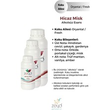 Zeyd Hicaz Misk Litrelik Parfüm Esansı - 250 ml Extra