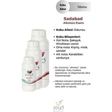 Zeyd Sadabad Litrelik Parfüm Esansı - 250 ml Extra