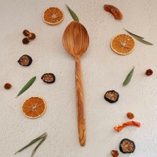 Artful Wooden El Yapımı Ahşap Tahta Kaşık Zeytin Ağacı 30 cm
