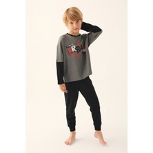 RolyPoly Erkek Çocuk Uzun Kollu Pijama Takımı