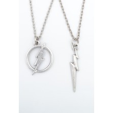 Had Safha Accessories 2'li The Flash - Şimşek Kolye Seti