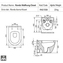 Turavit Rondo Asma Klozet