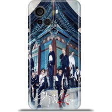 Cupcase Casper Via F30 Kılıf Esnek Silikon Kamera Koruma 4K Desenli Özel Tasarım - Stray Kids