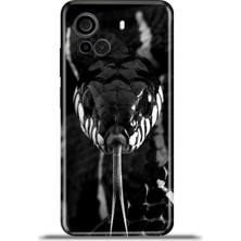 Cupcase Casper Via F30 Kılıf Esnek Silikon Kamera Koruma 4K Desenli Özel Tasarım - Mamba Yilan