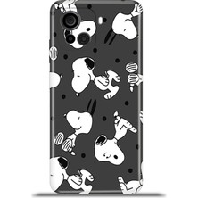 Cupcase Casper Via F30 Kılıf Esnek Silikon Kamera Koruma 4K Desenli Özel Tasarım - White Dog