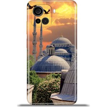 Cupcase Casper Via F30 Kılıf Esnek Silikon Kamera Koruma 4K Desenli Özel Tasarım - Kızıl Istanbul