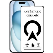 Kzy Apple iPhone 15 Plus Tam Kaplayan Anti Statik Kırılmayan Seramik Nano Esnek Ekran Koruyucu Cam