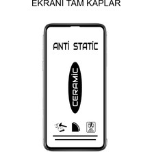 Case World Apple iPhone 15 Pro Tam Kaplayan Anti Statik Kırılmayan Seramik Nano Esnek Ekran Koruyucu Cam