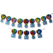 Partylandtr Mavi Hoşgeldin Bebek Banner