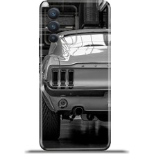 Cupcase Vivo V23 5g Kılıf Esnek Silikon Kamera Koruma 4K Desenli Özel Tasarım - American Muscle