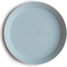 Mushie Ikili Yuvarlak Yemek Tabağı - Powder Blue