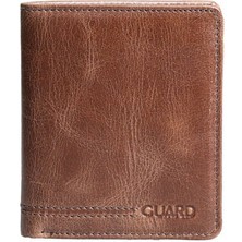 Guard Dustin Antik Kahverengi Hakiki Deri Erkek Cüzdanı P706