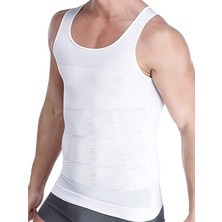 Trenderrs Erkek Vücut Şekillendirici Göğüs ve Göbek Toparlayıcı Sıkılaştırıcı Nefes Alan Atlet Korse