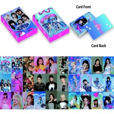 Kalesi Kaleis 5 PAKET/150 Adet Ive Lomo Card Kpop Fotoğraflı Tebrik Kartı - Çok Renkli (Yurt Dışından)