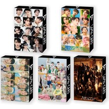 Kalesi Kaleis 5 PAKET/150 Adet Seventeen Lomo Kartı Kpop Fotoğraflı Tebrik Kartı - Çok Renkli (Yurt Dışından)