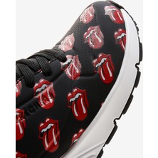 Skechers Rolling Stones : Uno - Say It Loud Kadın Siyah Sneakers 177964 Bkrd
