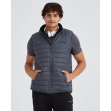 Skechers M Outerwear Padded Vest Erkek Gri  S232001-040