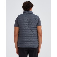 Skechers M Outerwear Padded Vest Erkek Gri  S232001-040